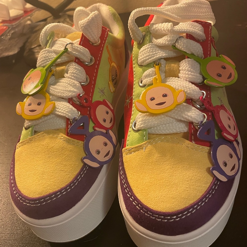 Dolls Kill Teletubbies platform sneakers